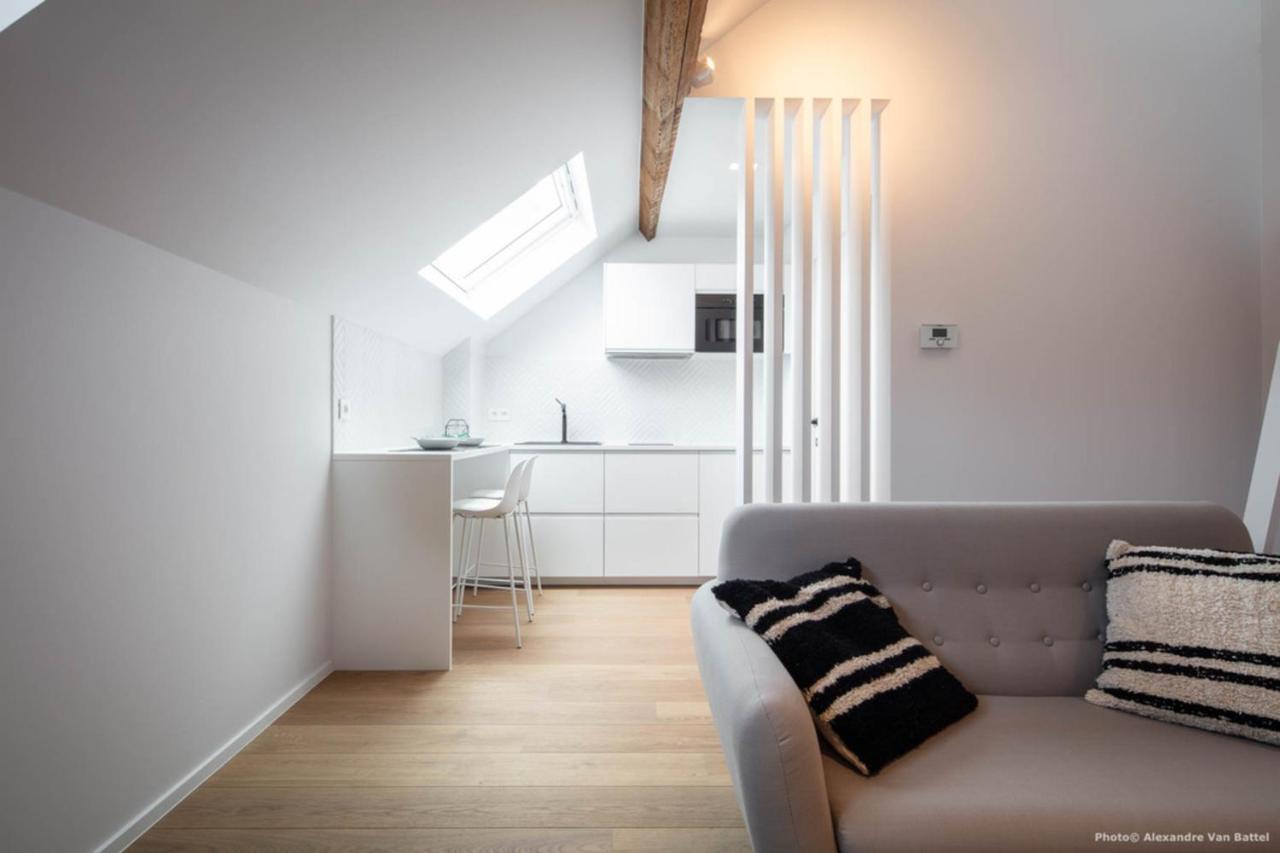 Studios Fully Equipped Near Place Stephanie Brussels Exterior photo